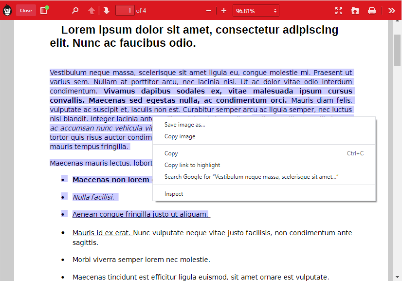 Right-click copy text from PDF and paste into Word Right-click copy text from PDF and paste into Word