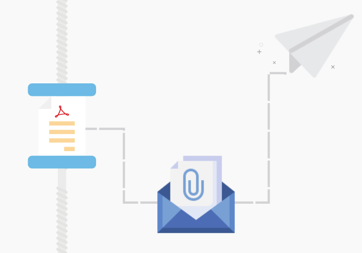 Komprimieren Sie PDFs, bevor Sie sie als Anhang an eine E-Mail senden